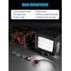 ZIMABLUE 5 Inch 60W Tractor Work Light, Led Pod Lights,6000