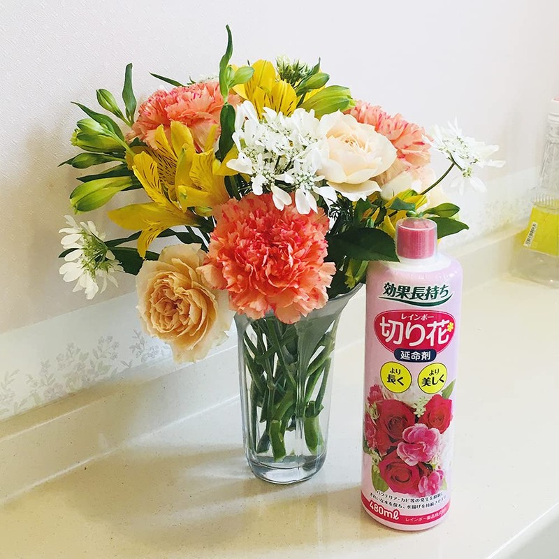 Rainbow Chemical Cut Flower Life-Extending Agent, 16.2 fl oz (480