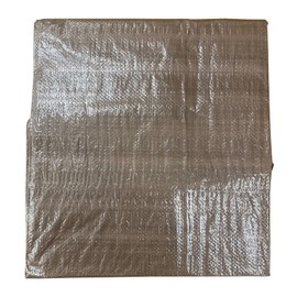 Buffalo Brown Poly Tarp, 8-Feet by 10-Feet