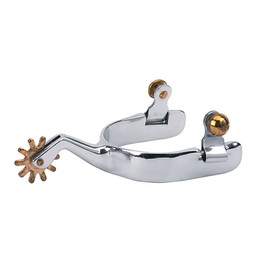 Weaver Leather Women's Cutting Spur with Plain Band, 2