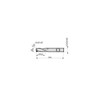 Dormer S9336.0 Schaftendmesser, Weldon-Schaft, TiAlN Beschichtung, HM, 6-mm-Kopfdurchmesser, 6-mm-Schaftdurchmesser, 19-mm-Flutellänge,