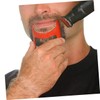 FOMIYES 3sets Professional Plastic Beard Styling Tool Goatee Ruler for