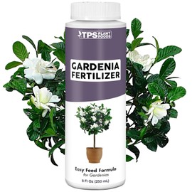 TPS NUTRIENTS Gardenia Fertilizer for Gardenias, Camellia and Rhododendron Plants, Flowering Liquid Plant Food 8 oz (250mL)