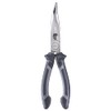 KWB Needle Nose Pliers 200 mm Curved Cutting Edges Hardened,