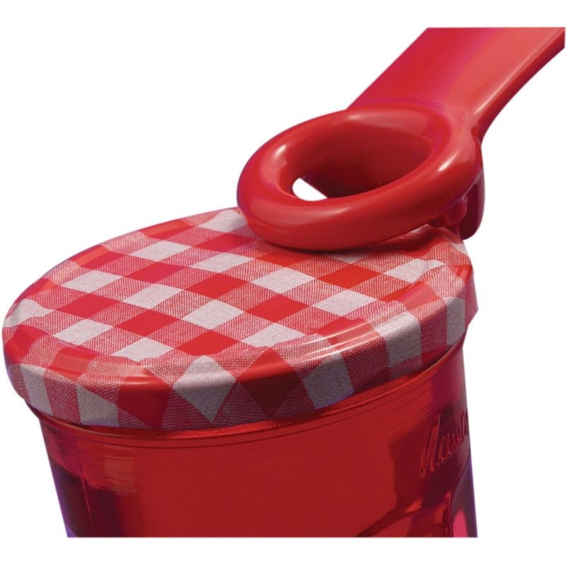 JarKey Original Easy Jar Key Opener, Set of 2, Red