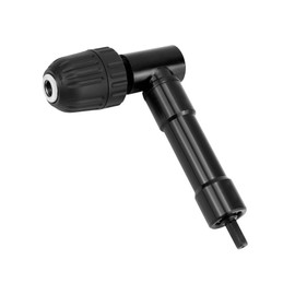 QWORK® Angle Drill Attachment Clamping Range 0.8-10mm 90 Degree Drill Chuck Angle Drilling Adapter