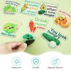 NQEUEPN 8pcs Funny Fridge Magnets Weight Lose, Cute Vegetables Motivational