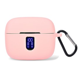 Claiol Premium Silicone Case for TAGRY X08 Wireless Earbuds with Carabiner. (Pink)