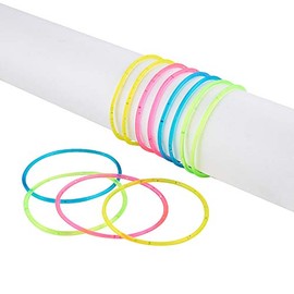 Fun Express Glitter Jelly Bracelets - Jewelry - 48 Pieces