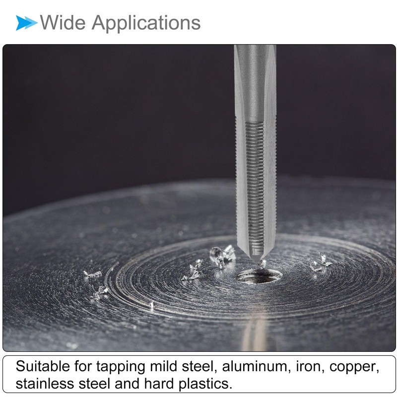 CoCud Thread Milling Tap, M2.5 x 0.45 Thread Size Flute