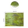 sourcing map Stained Glass Sheet Mosaic Tile 7.9 Inch x