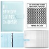 Sfocgoi 100 Envelopes Money Saving Challenge, 2025 A5 Money Saving