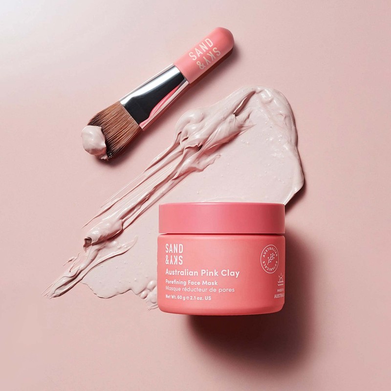 Sand & Sky Australian Pink Clay Detoxifying Face Mask with