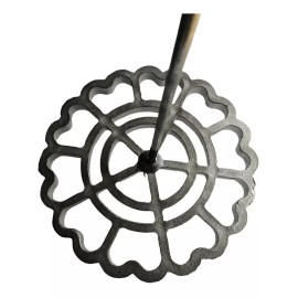 rey de las buñuelas Par De Moldes Jumbo Para Buñuelos De Viento 20cm