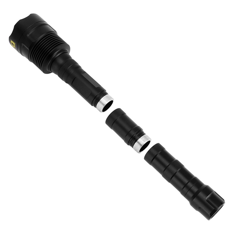 365nm UV Flashlight High Power Black Filter Handheld Ultraviolet Light