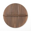 Grilled Cedar Wood Lid, 8.3 inches (21 cm), Pot Lid,