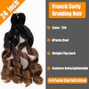 Curly Braiding Hair, 24 Inch (61 cm) Pre Stretched Bouncy