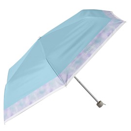 LOVETOXIC 10001859 Graduated Hem Folding Umbrella, For Rain or Shine, 99% UV Reduction, Light Green