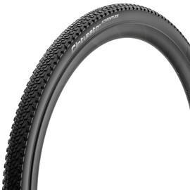 Pirelli Cinturato Adventure, neumático de Grava para Bicicleta, Plegable, sin cámara Ready Clincher, Negro