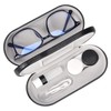 Zettokete Glasses and Contact Case 2 in 1 with Contact