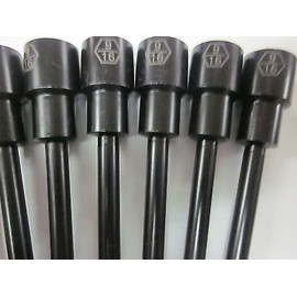 ~ 12~6" L IMPACT LASER ETCHED MAGNETIC ~ 9/16" ~ NUTSETTER NUT DRIVER SETTERS