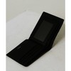 Hazzys (광주신세계)블랙 로고패턴 소가죽 반지갑HJWA2F831BK (Shinsegae Gwangju) Black Logo Pattern