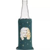 Hoffmaster Dolly Parton Slim Green Christmas Can Cooler Sleeve Polyester
