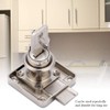 Lock Zinc Alloy Durable Furniture Drawer Locks Reusable Safe Display