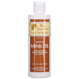 Bee Natural Mink Oil Clear, 8 oz