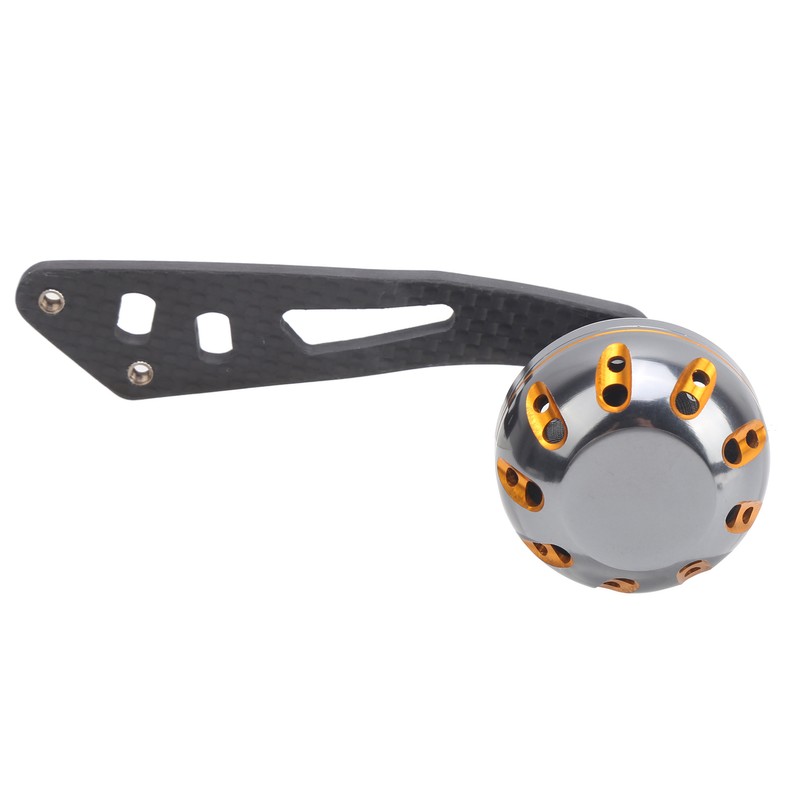 Carbon Fishing Reel Handle Knob Rocker Arm Fishing Accessory Parts
