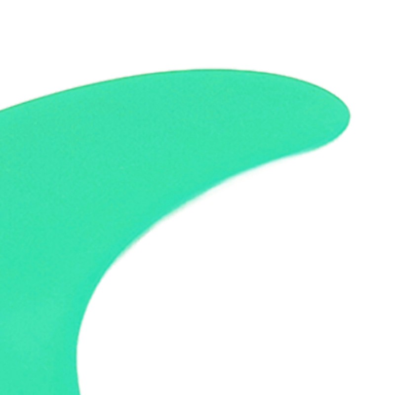 3Pcs Surfboard Fins PVC Thruster Fins Surfing Board Accessories for