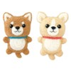 Hamanaka Felt Wool Kit, Made with Fluffy Fleece, Felt Dog,