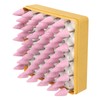 50 Pcs Grinding Bits Ceramic Triangular Cone Aluminum Oxide Grinding