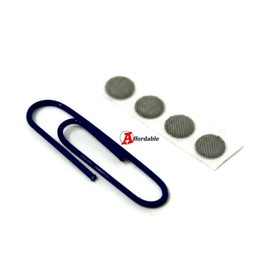 Replacement Headphone Filters Earbuds for Powerbeats Wireless Headphones Earphones (2 Pair) (2 Pair, Silver)