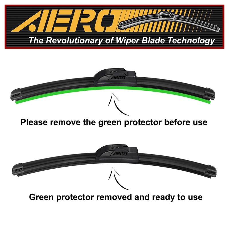 AERO 26" + 12" Premium All-Season Beam Windshield Wiper Blades