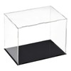 sourcing map Acrylic Clear Display Case Box Dustproof Protection Cube