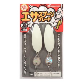 Hayabusa (ハヤブサ) Let's Play with Bait - Bait Spoon Blade 30g Luminous HE131