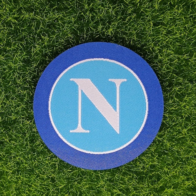 2 x 7cm Naples Embroidered Iron on Sew on Patch