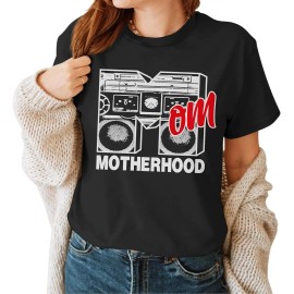 Cute 100% Cotton Mom T-Shirts-Mother's Day Gifts for WomenColor: Mom shirt 6, Size: M