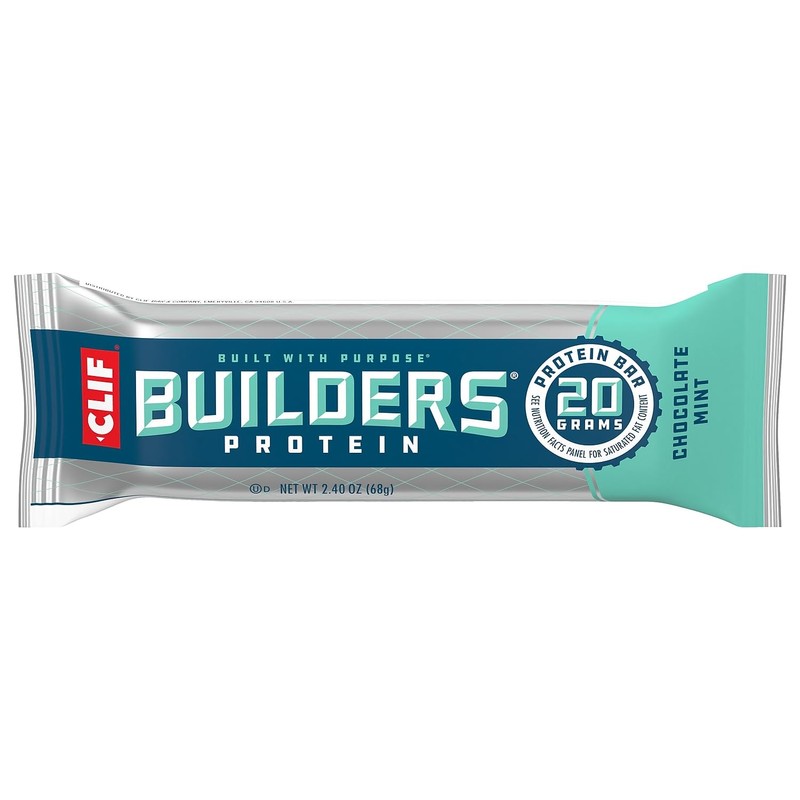 Clif Bar Builder's Bars, Chocolate Mint, 2.4