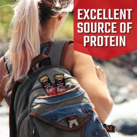 Jack Link's Beef Steak, Original - Protein Snacks, Meat Snack with 12g of Protein, Made with 100% Beef, Individually Wrapped Bulk Snack Pack, Keto Friendly - 1 Oz. (12 Count)