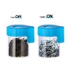 Oweto Led Transparent Glass Seal Storage Jar, Light-Up Magnifying Glass