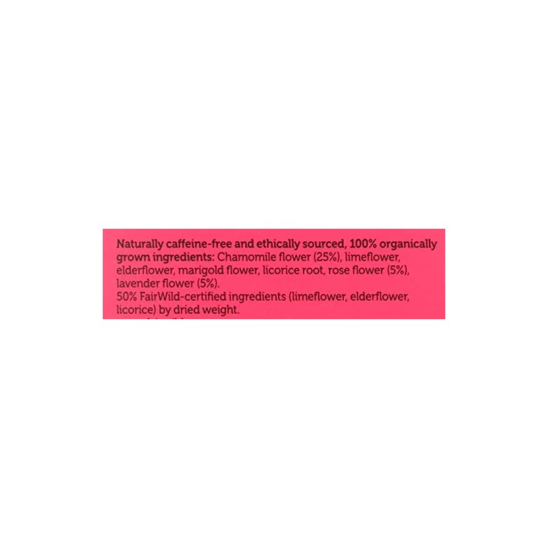 Pack of 1 x Pukka Herbal Teas Love Organic Rose