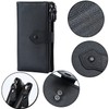 Bveyzi Women Soft Leather RFID Blocking Bifold Slim Wallets Ladies