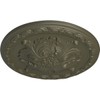 11 3/4"OD x 3/8"P Stockport Ceiling Medallion, Hand-Painted Witch Hazel