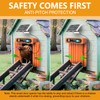 Automatic Chicken Coop Door Solar Powered, Extra Large Size, Anti-Pinch