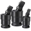 nutmanel Impact Universal Joint Socket Set, Swivel Socket Set, 1/4"