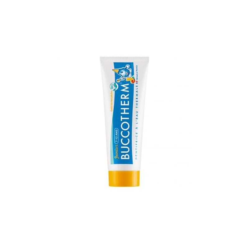 Buccotherm Thermal Water Toothpaste Peach Ice Tea Junior 7-12 Years