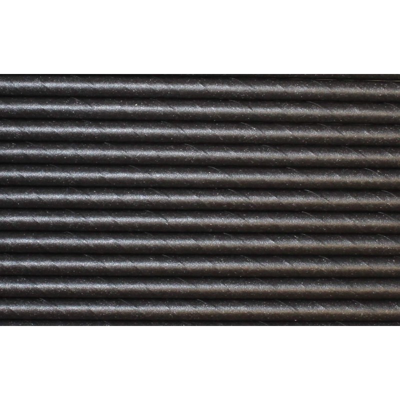 Black Paper Straws (6mm x 200mm) - Pack Size 250