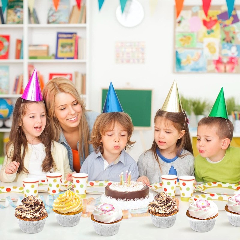 Baking Cups Cupcake Liner, 150 Pack Aluminum Foil Cupcake Pan